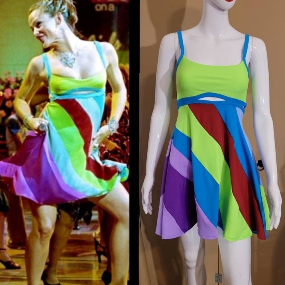 '13 Going On 30' Halloween Costume, Jenna Rink Costume Dress, Y2K Costume